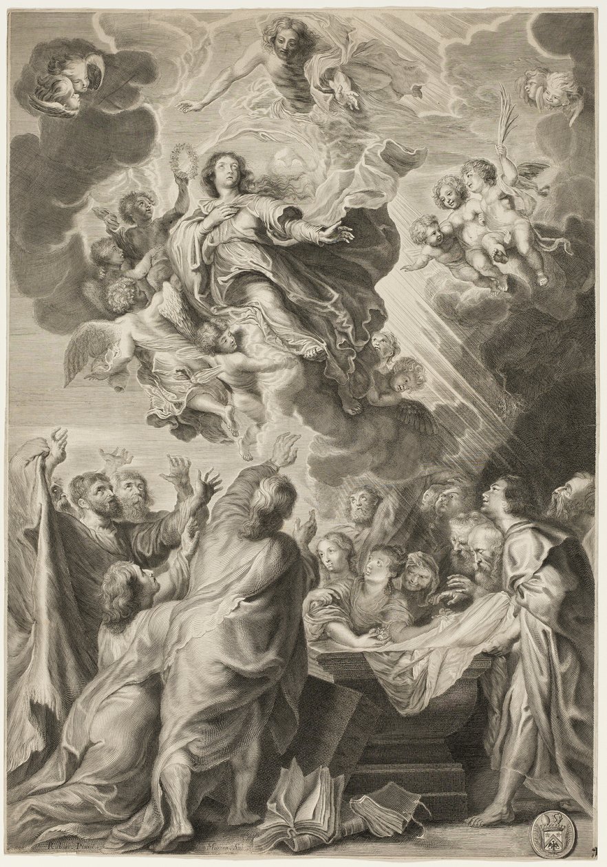 Nanebevzetí Panny Marie od Antoine Masson
