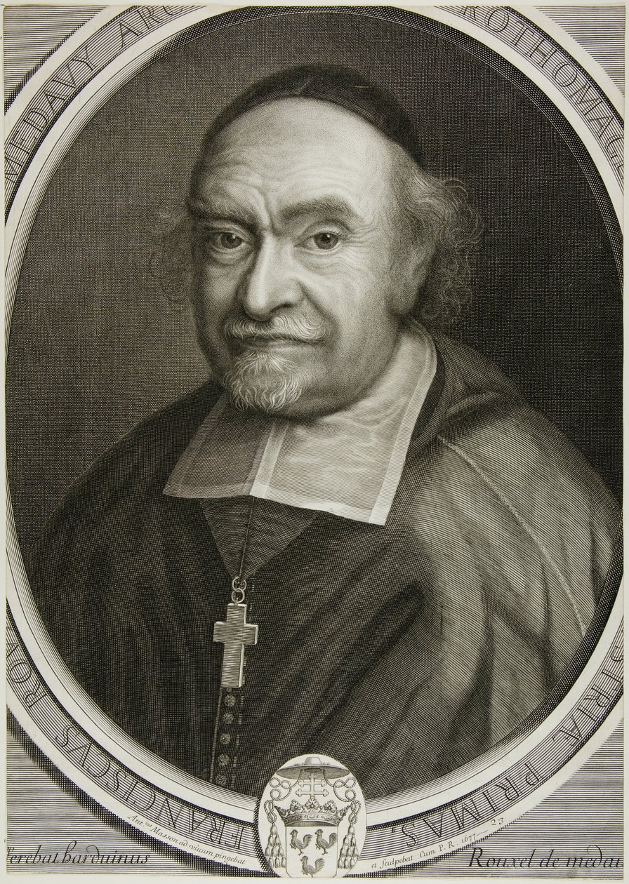 François Rouxel de Medavy, arcibiskup z Rouenu od Antoine Masson