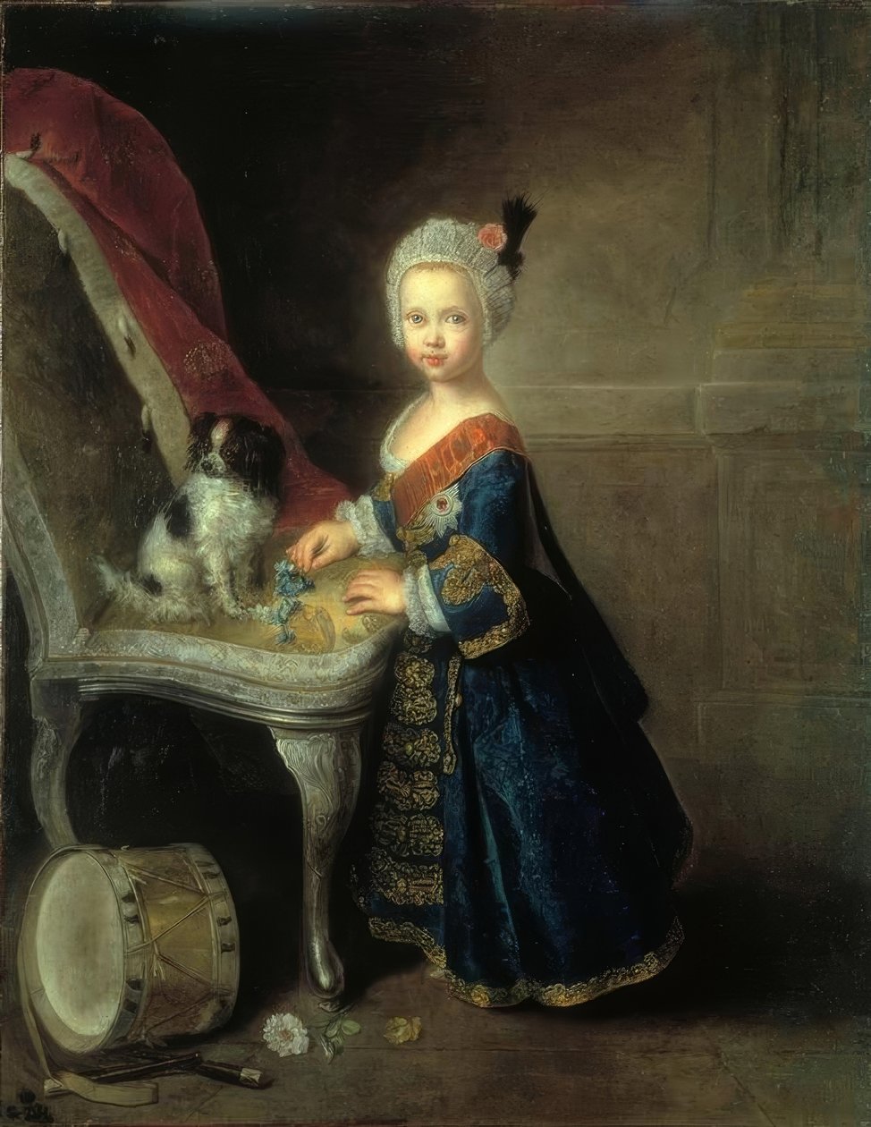Fridrich II., korunní princ s řádem / Pesne od Antoine Pesne