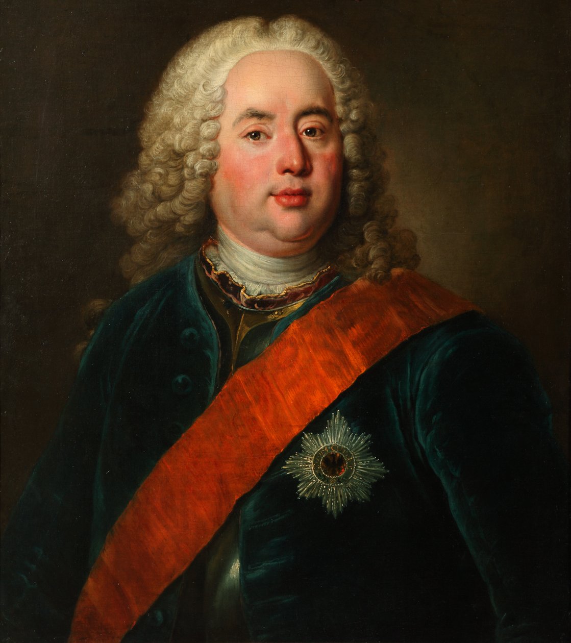 Graf Gustav Adolf Gotter od Antoine Pesne