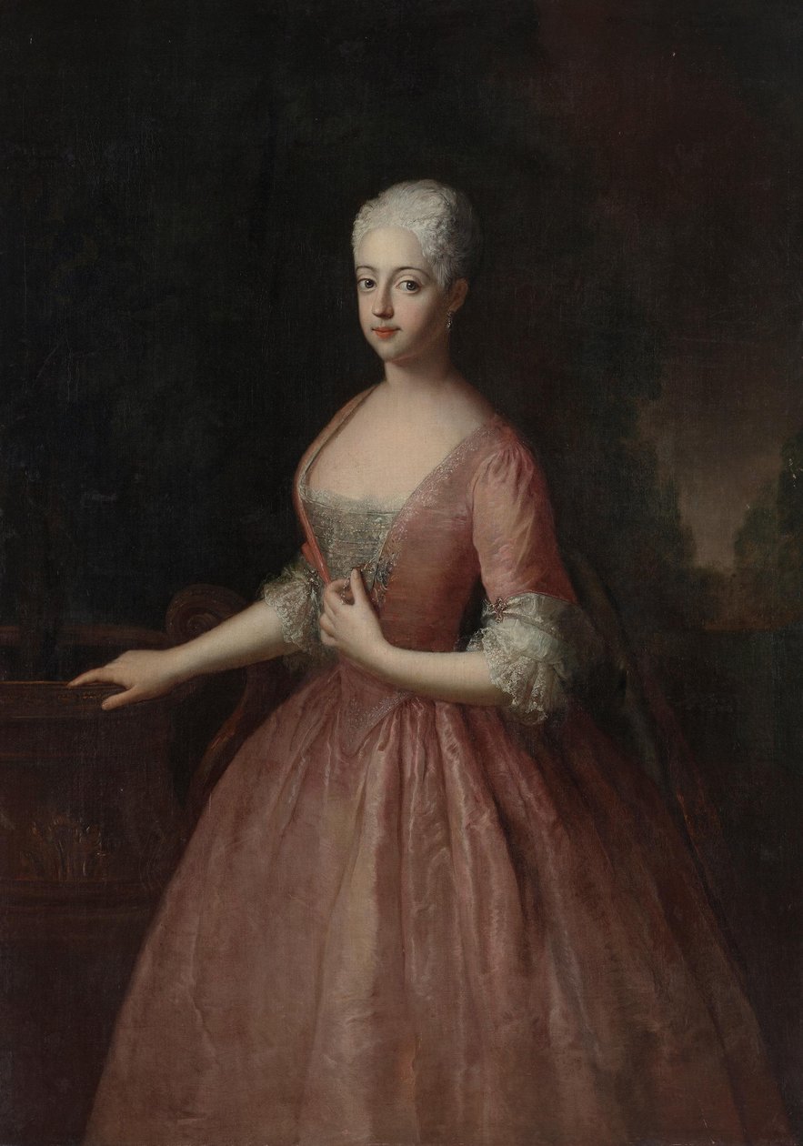Markraběnka Friederike Louise od Antoine Pesne