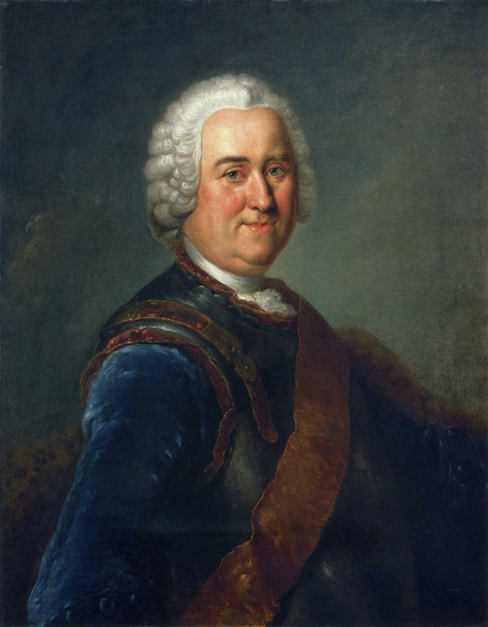 Portrét polního maršála Jamese Keitha od Antoine Pesne