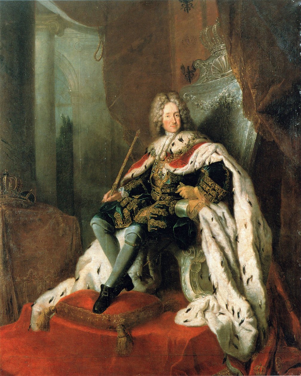 Portrét Fridricha I. Pruského (1657-1713) od Antoine Pesne