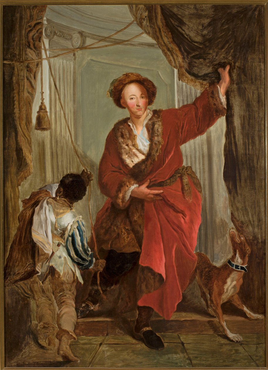 Portrét Friedricha Ernsta von Knyphausena (1678-1731) od Antoine Pesne