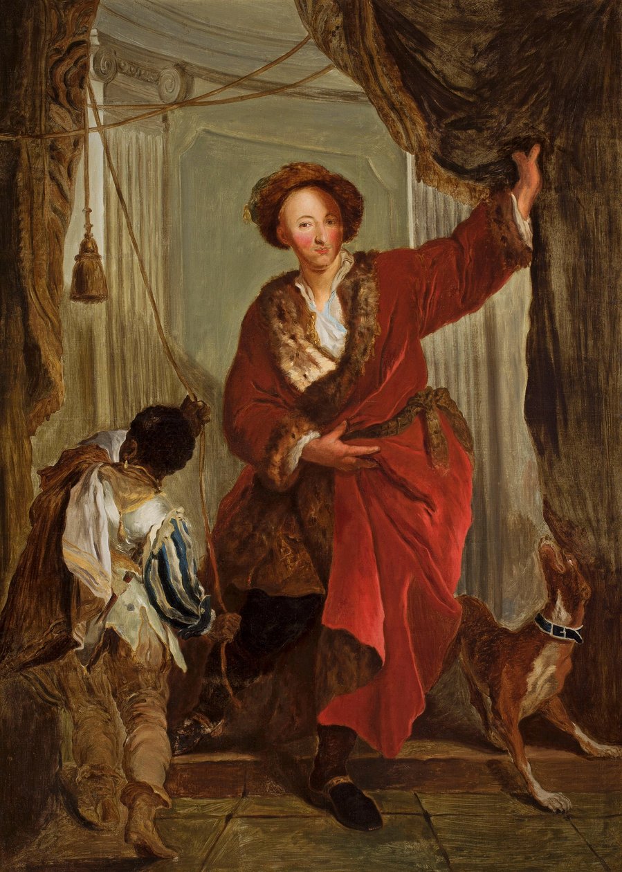 Portrét Friedricha Ernsta von Knyphausena (1678-1731) od Antoine Pesne
