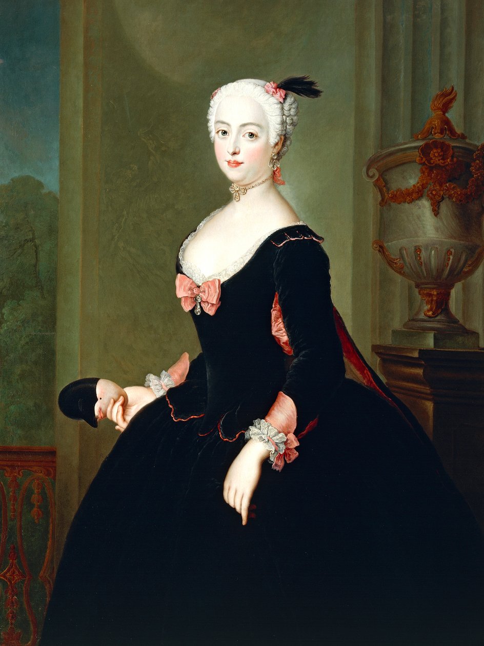 Portrét Louisy Ulriky z Pruska (Berlín od Antoine Pesne
