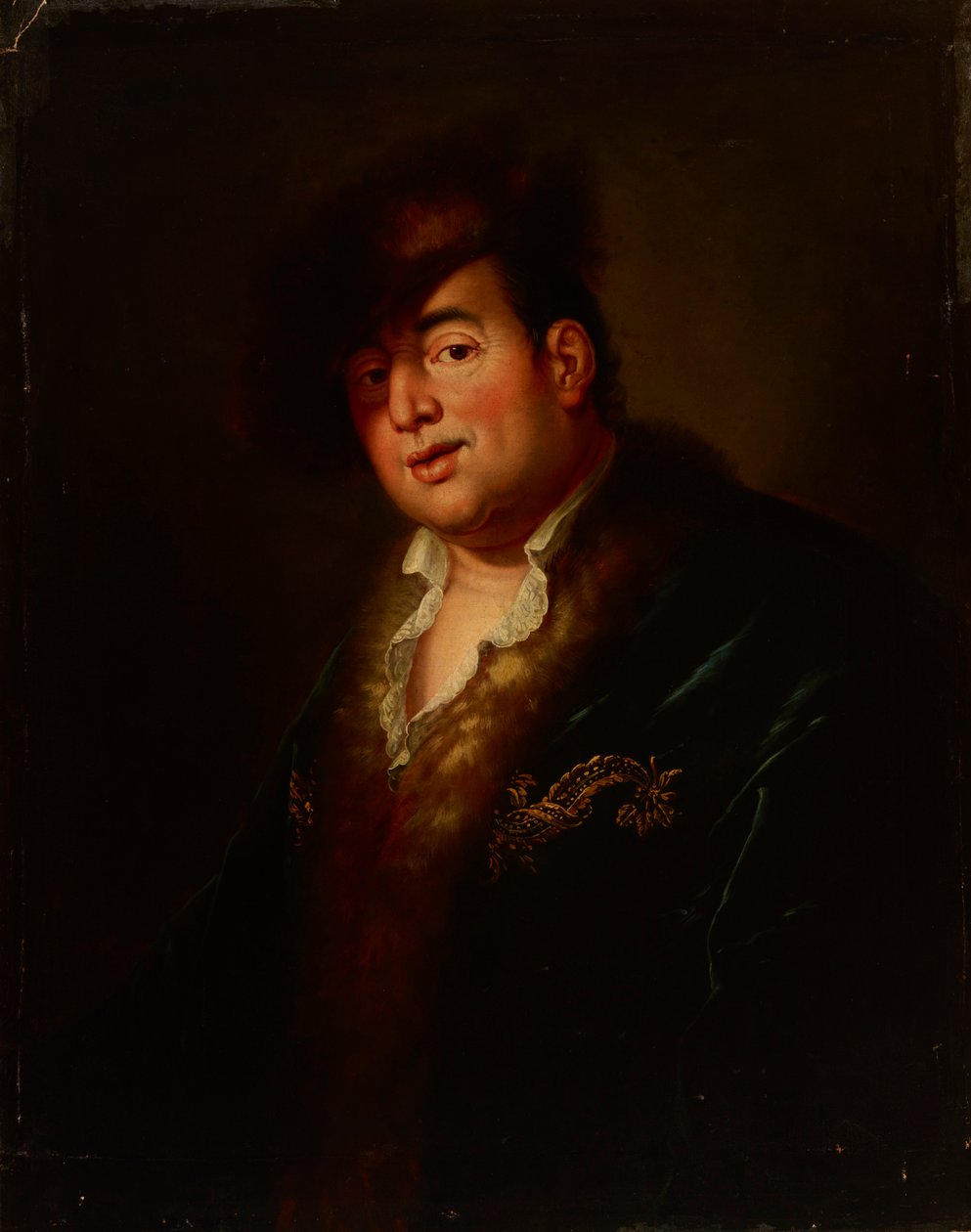Portrét Johanna Melchiora Dinglingera (1664-1731) od Antoine Pesne