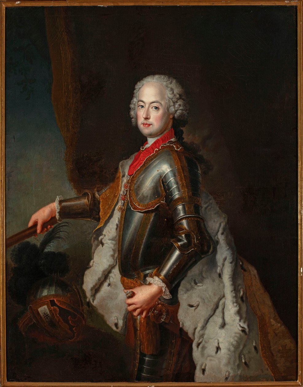 Portrét Karla Alexandra Lotrinského (1712-1780) od Antoine Pesne