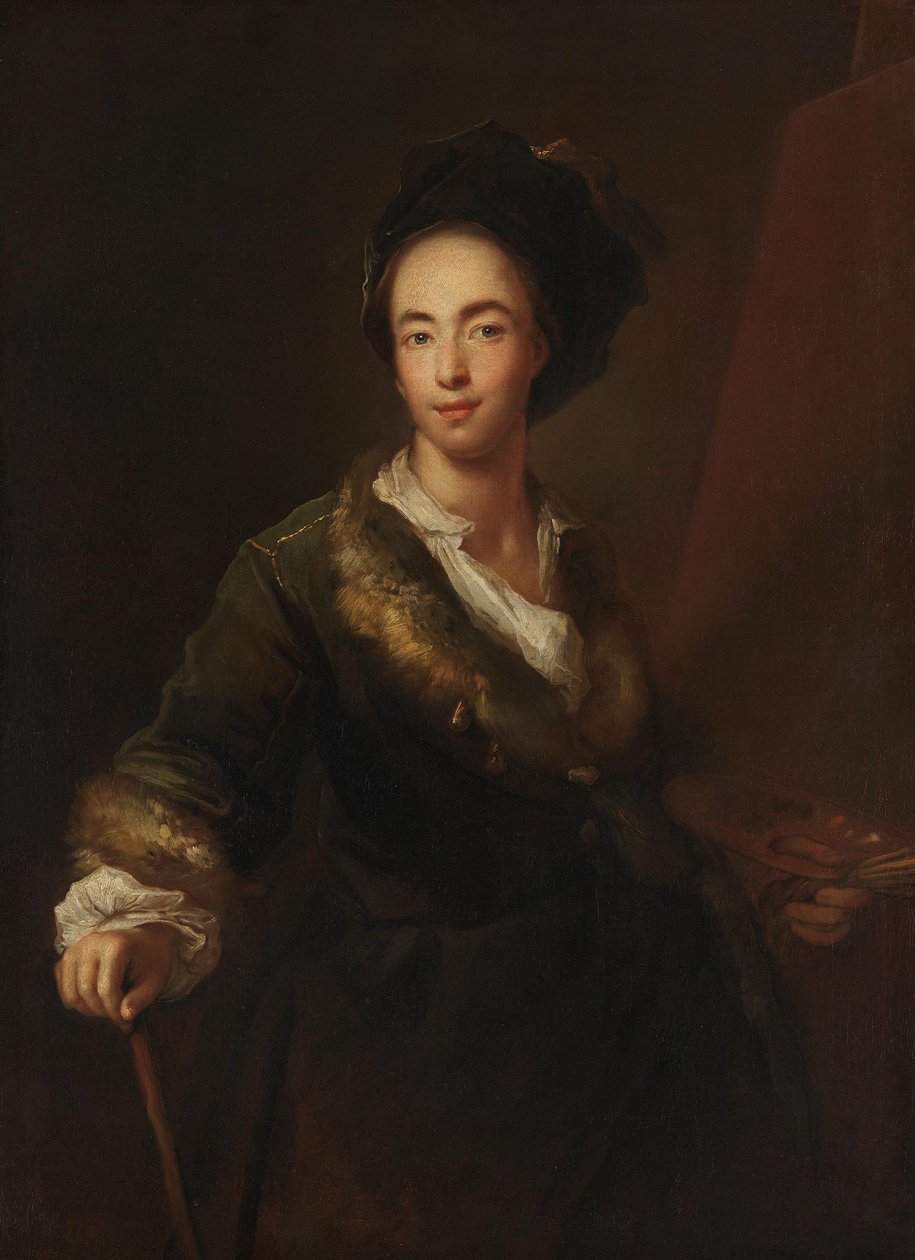 Autoportrét od Antoine Pesne