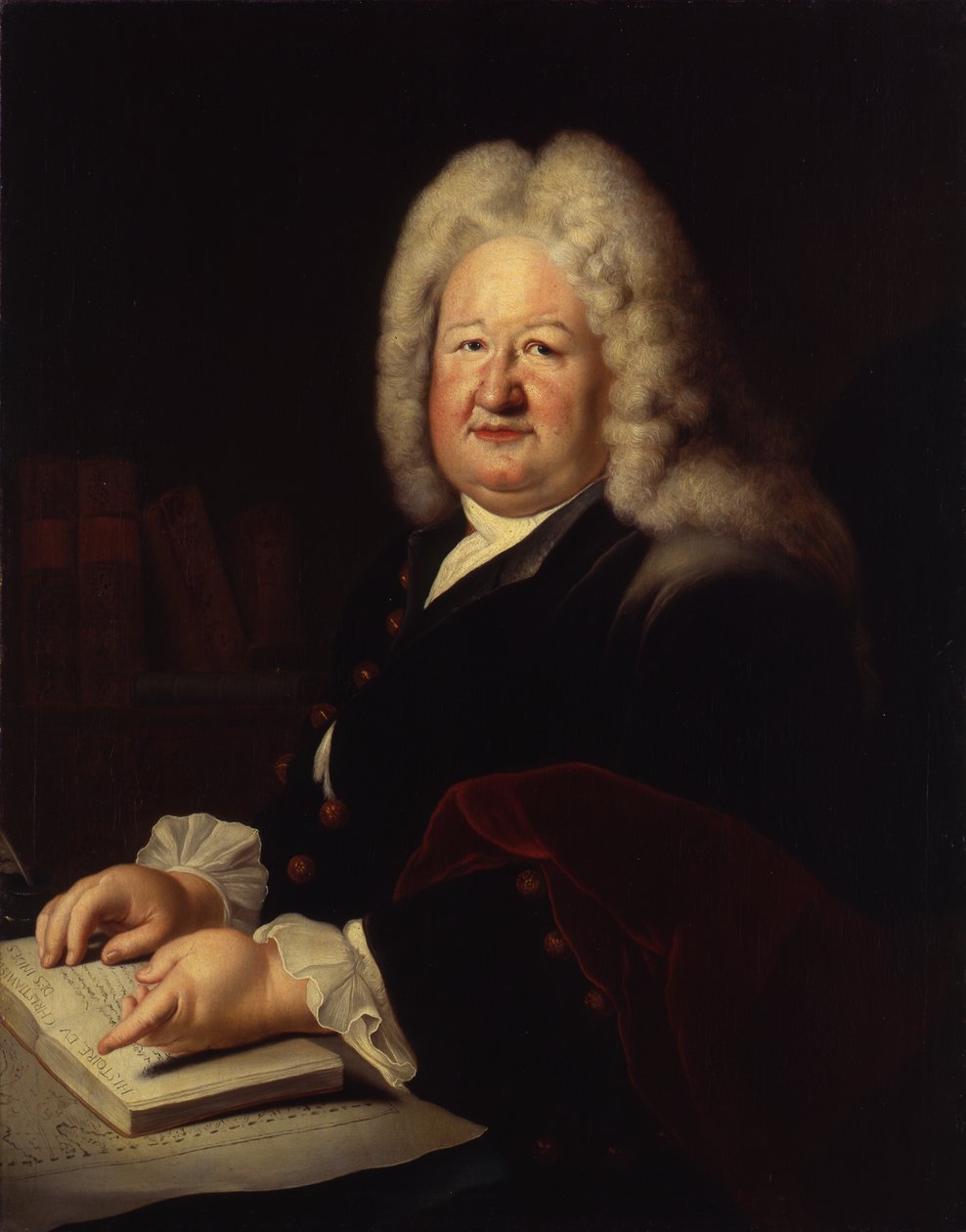 Orientalista Mathurin Veyssière de La Croze od Antoine Pesne