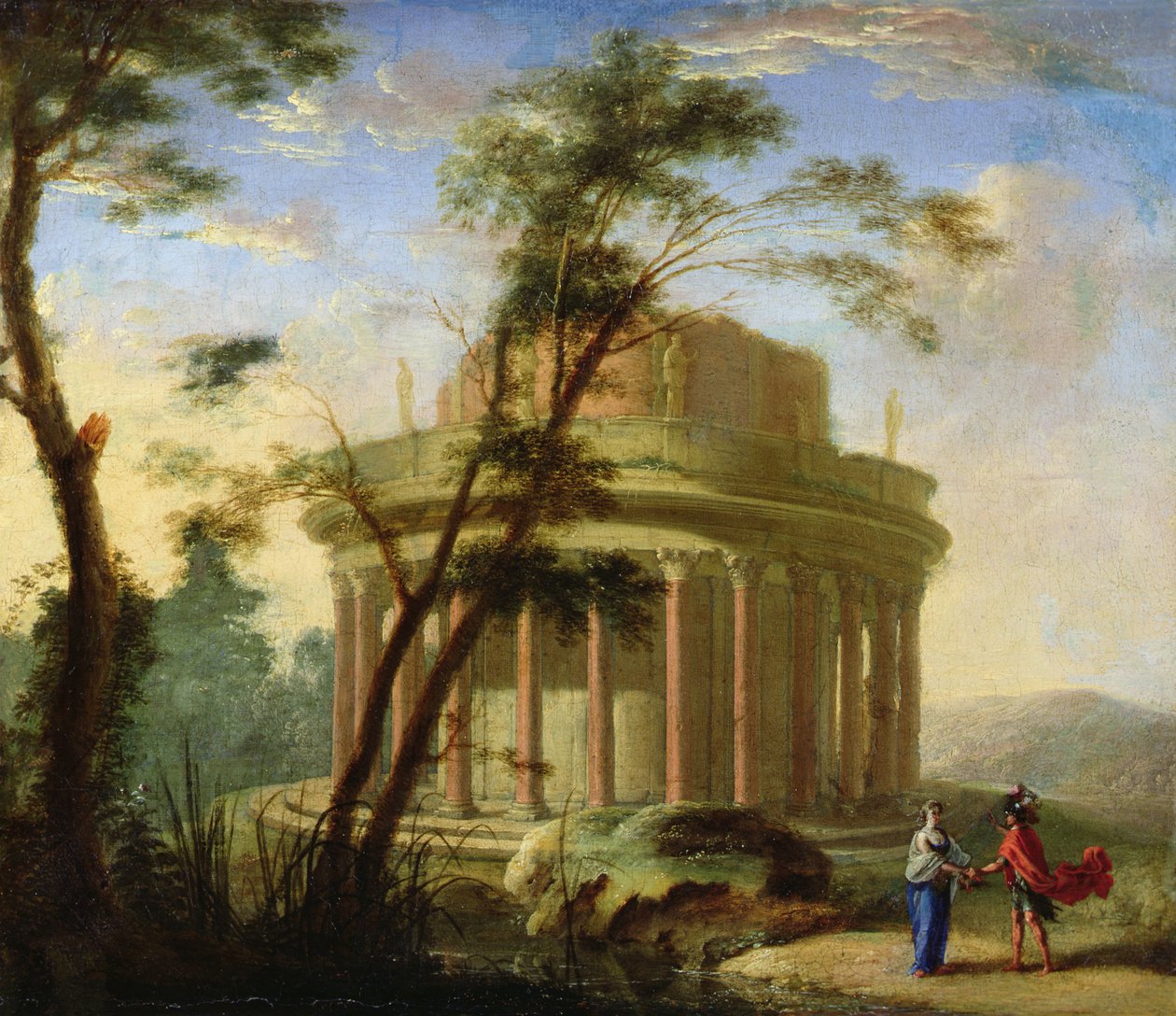 Landscape with an ancient temple (painting)   1426344   cs       czech Successfully Translated  Original: Bjerglandskab med en kirke Translat: Bjerglandskab med en kirke 1265479 cs czech Successfully Translated Original: Page from "Canticum Canticorum": 2n od Antoine Pierre the Younger Patel