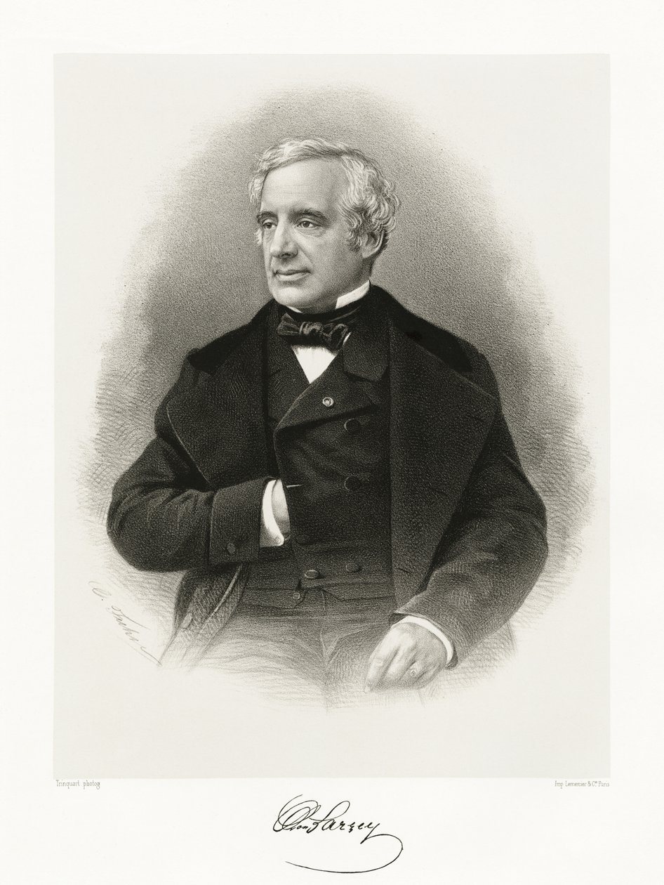 Félix Hippolyte Larrey, 1865-66 od Antoine Rene Trinquart