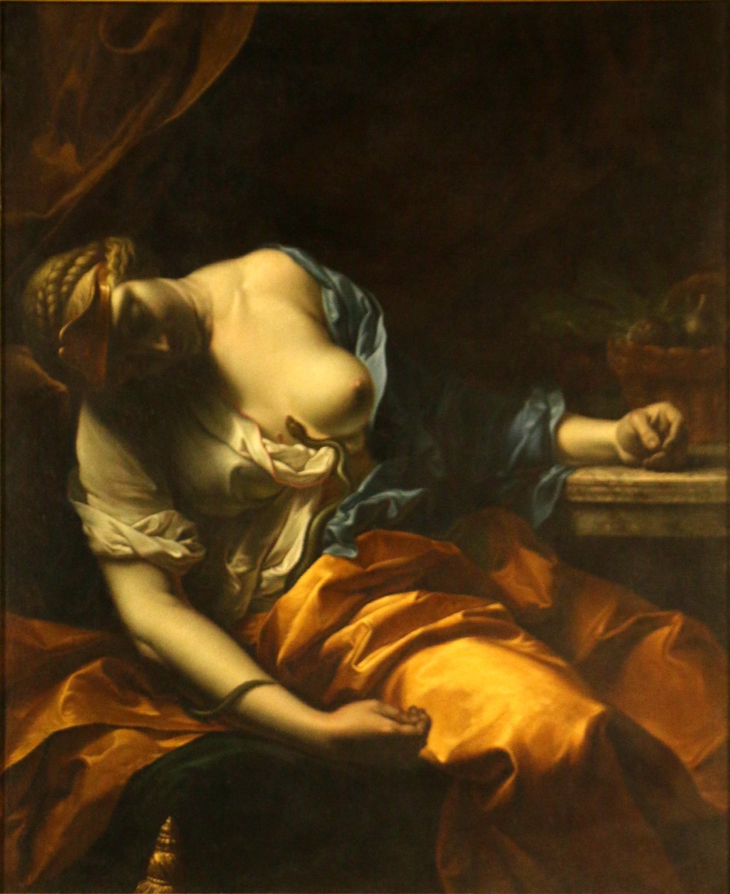 Kleopatřina smrt. od Antoine Rivalz