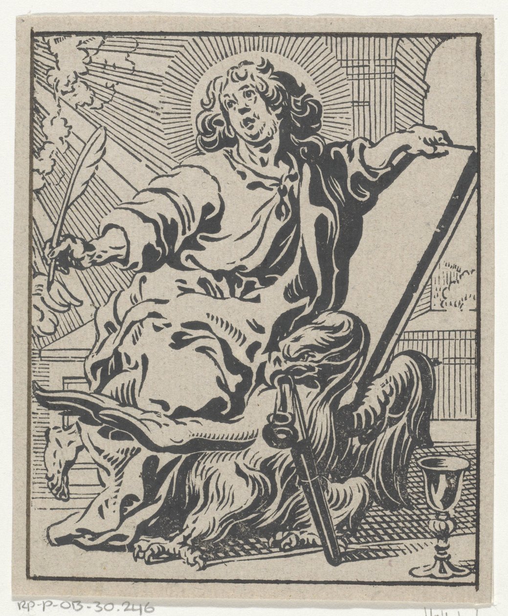 Jana Evangelisty Čtyři evangelisté (název série) od Antoine Sallaert