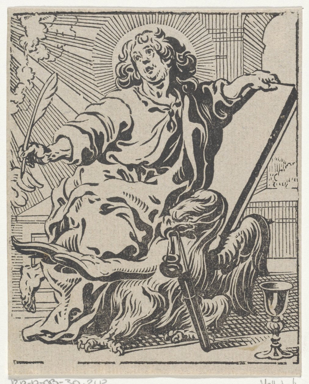 Jana Evangelisty Čtyři evangelisté (název série) od Antoine Sallaert