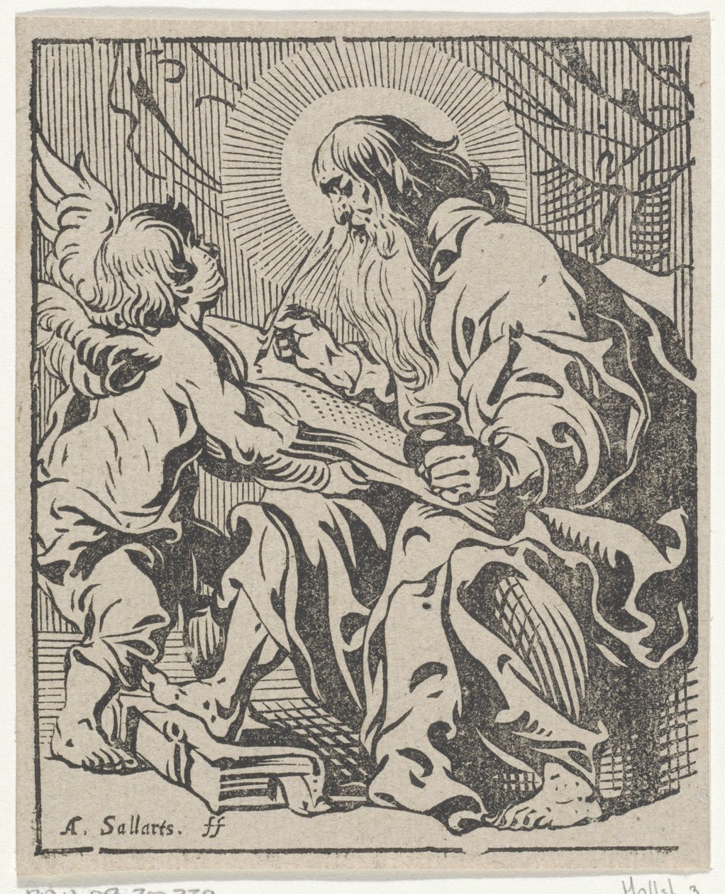 Matouš evangelista Čtyři evangelisté (název série) od Antoine Sallaert