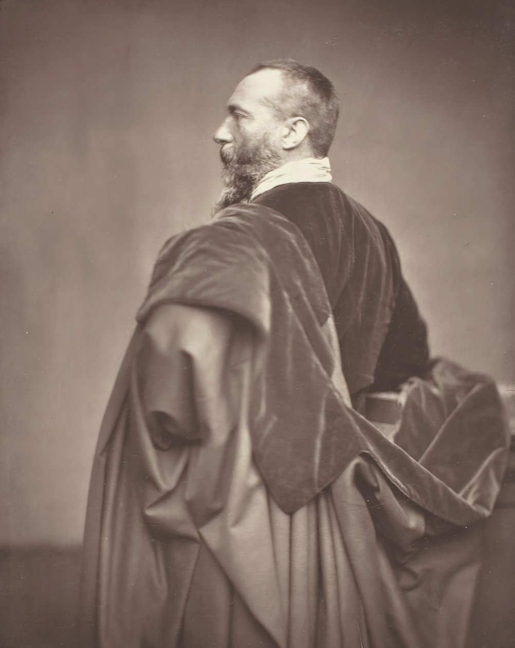 Jean-Baptiste Alphonse Karr francouzský kritik, novinář a romanopisec, 1808-1890, c. 1876. od Antoine Samuel Adam Salomon