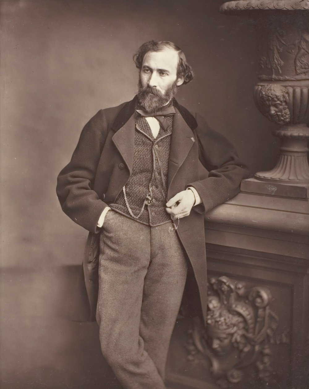 Octave Feuillet francouzský prozaik a dramatik, 1821-1890, 187684. od Antoine Samuel Adam Salomon