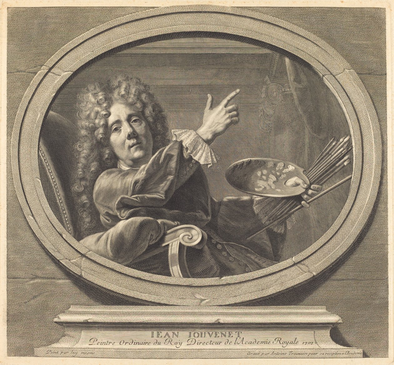 Jean Jouvenet od Antoine Trouvain after Jean Baptiste Jouvenet