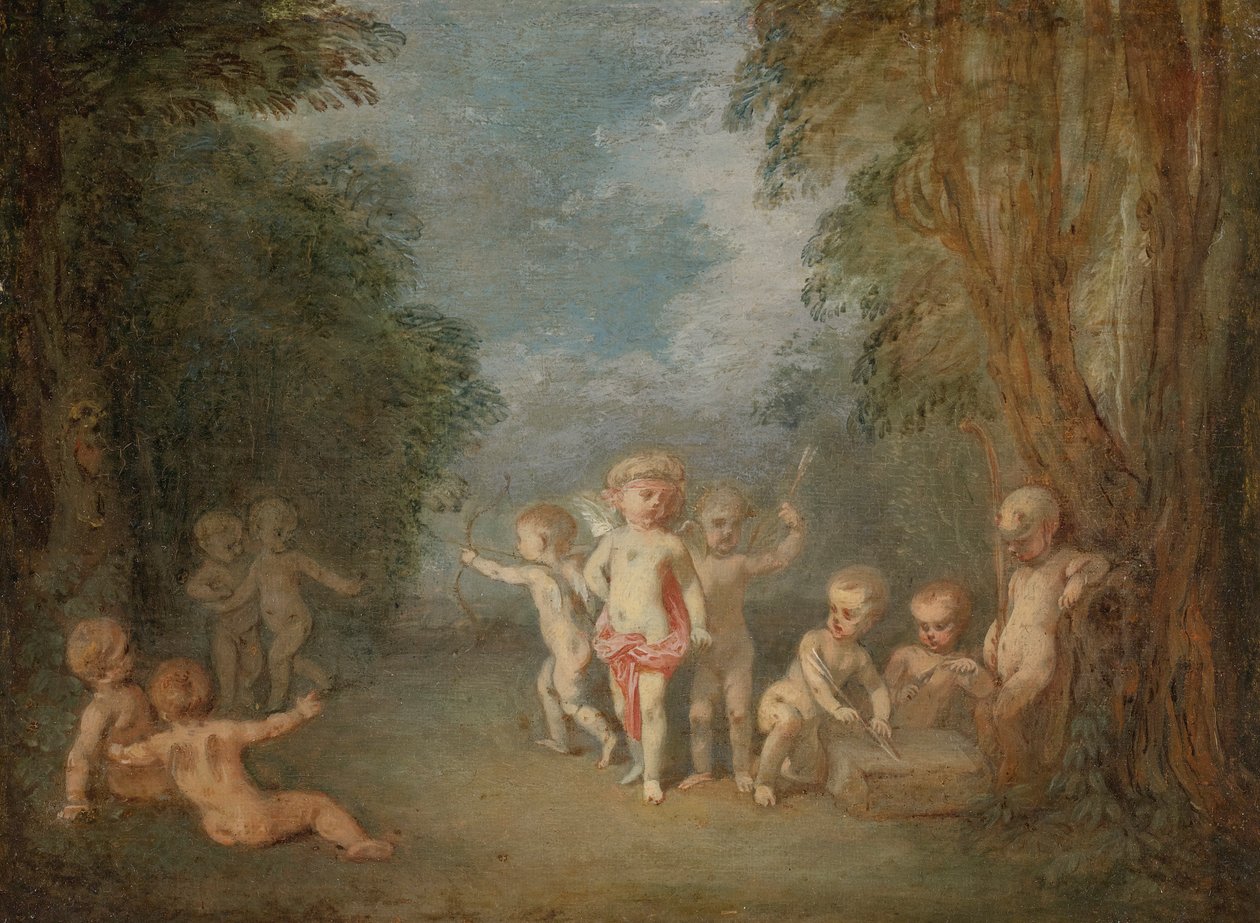 Amorova říše od Antoine Watteau