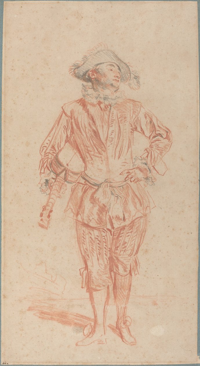 Mezzetin od Antoine Watteau