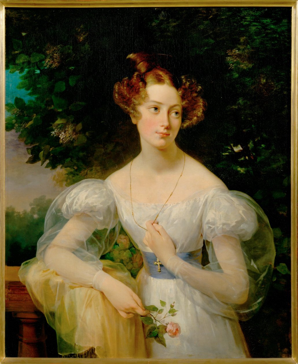 Hortense Ballu, budoucí paní ... od Antoinette Cecile Hortense Lescot Haudebourt