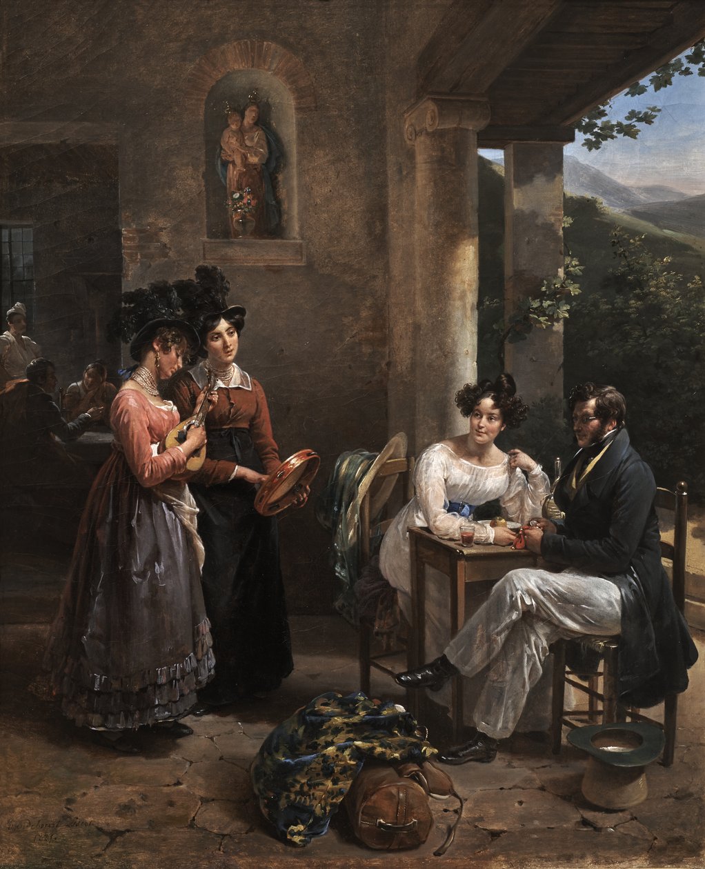 Svatební cesta od Antoinette Cecile Hortense Lescot Haudebourt