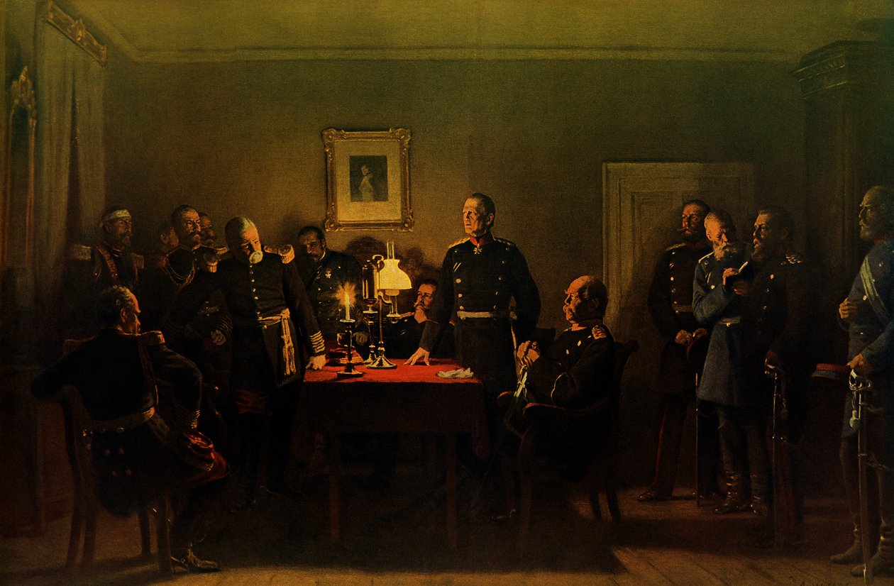 Kapitulace sedanu - od Anton Alexander von Werner