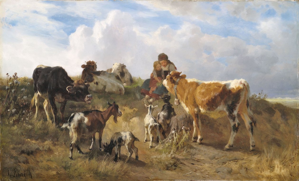 Pastorační idyla od Anton Braith
