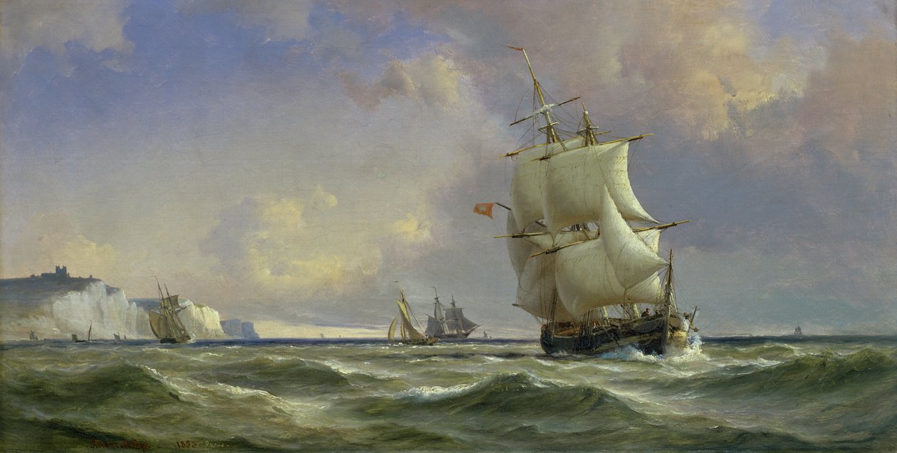 The Gathering Storm, 1853 od Anton Melbye