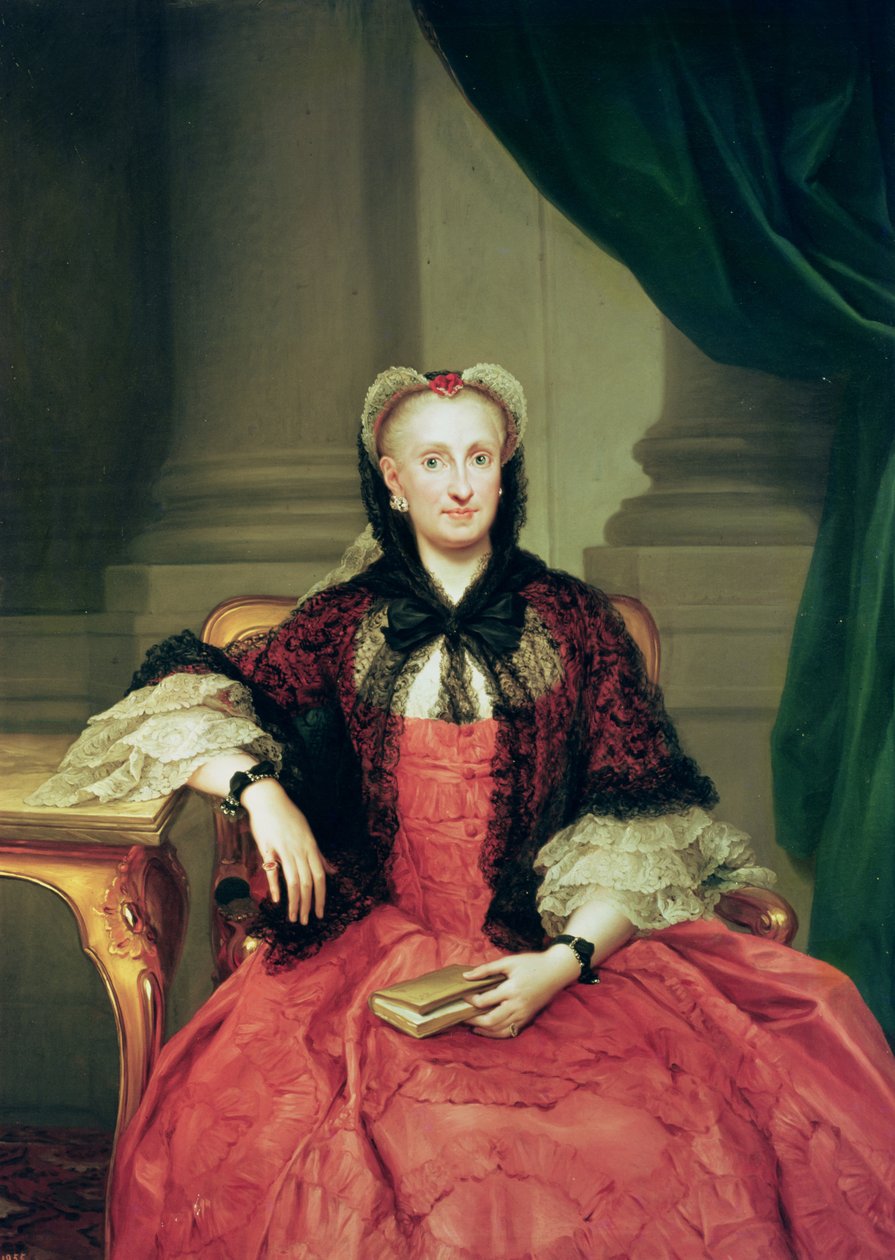 Maria Amálie Saská (1724-60) španělská královna od Anton Raphael Mengs