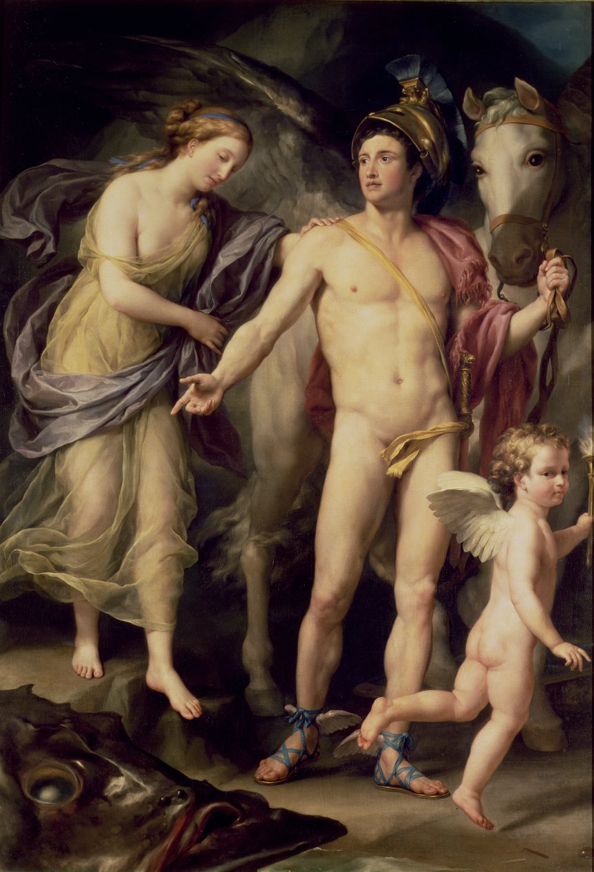 Perseus a Andromeda, 1777 od Anton Raphael Mengs