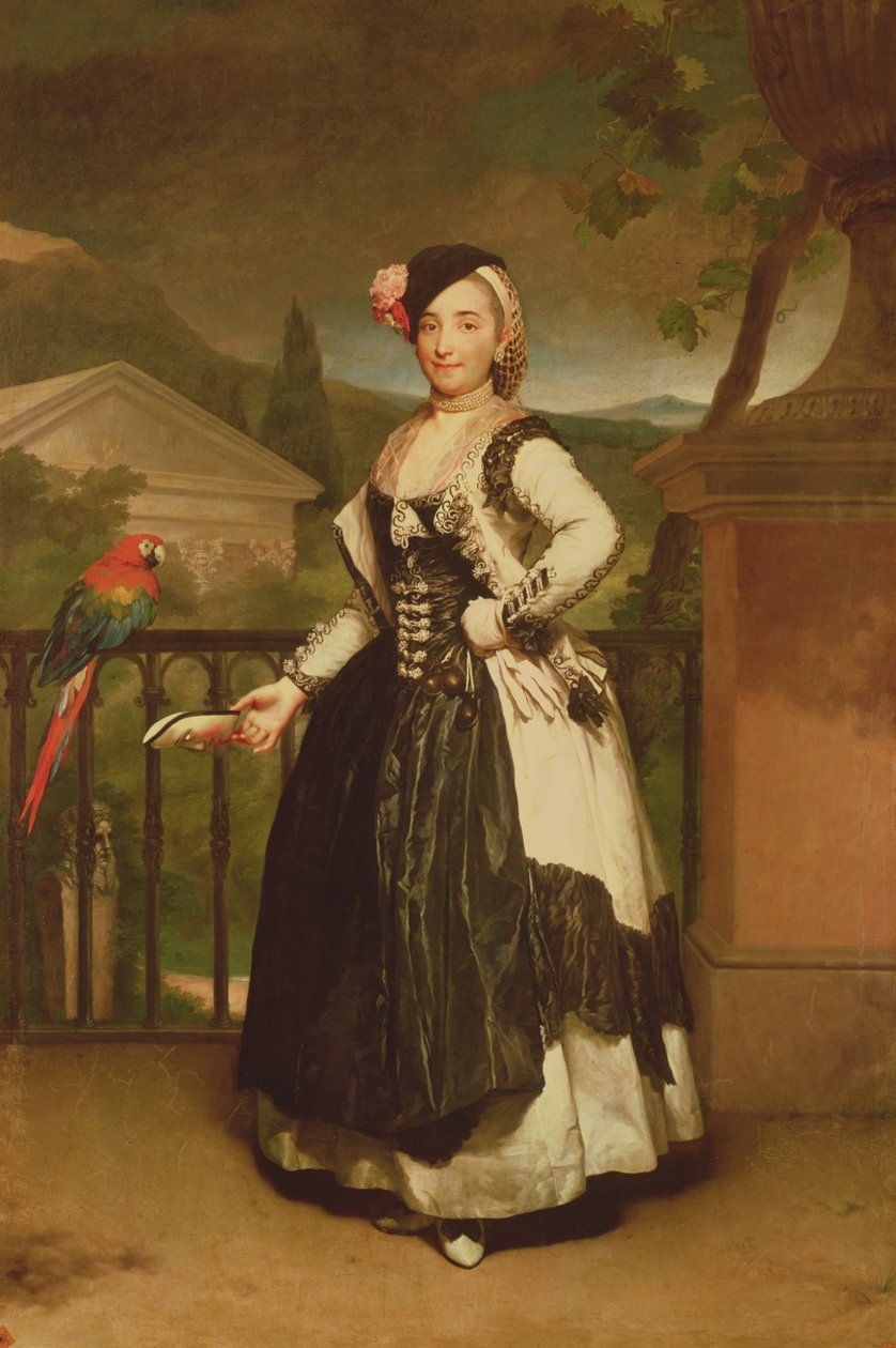Marchionness of Llano, cca 1770-75 od Anton Raphael Mengs