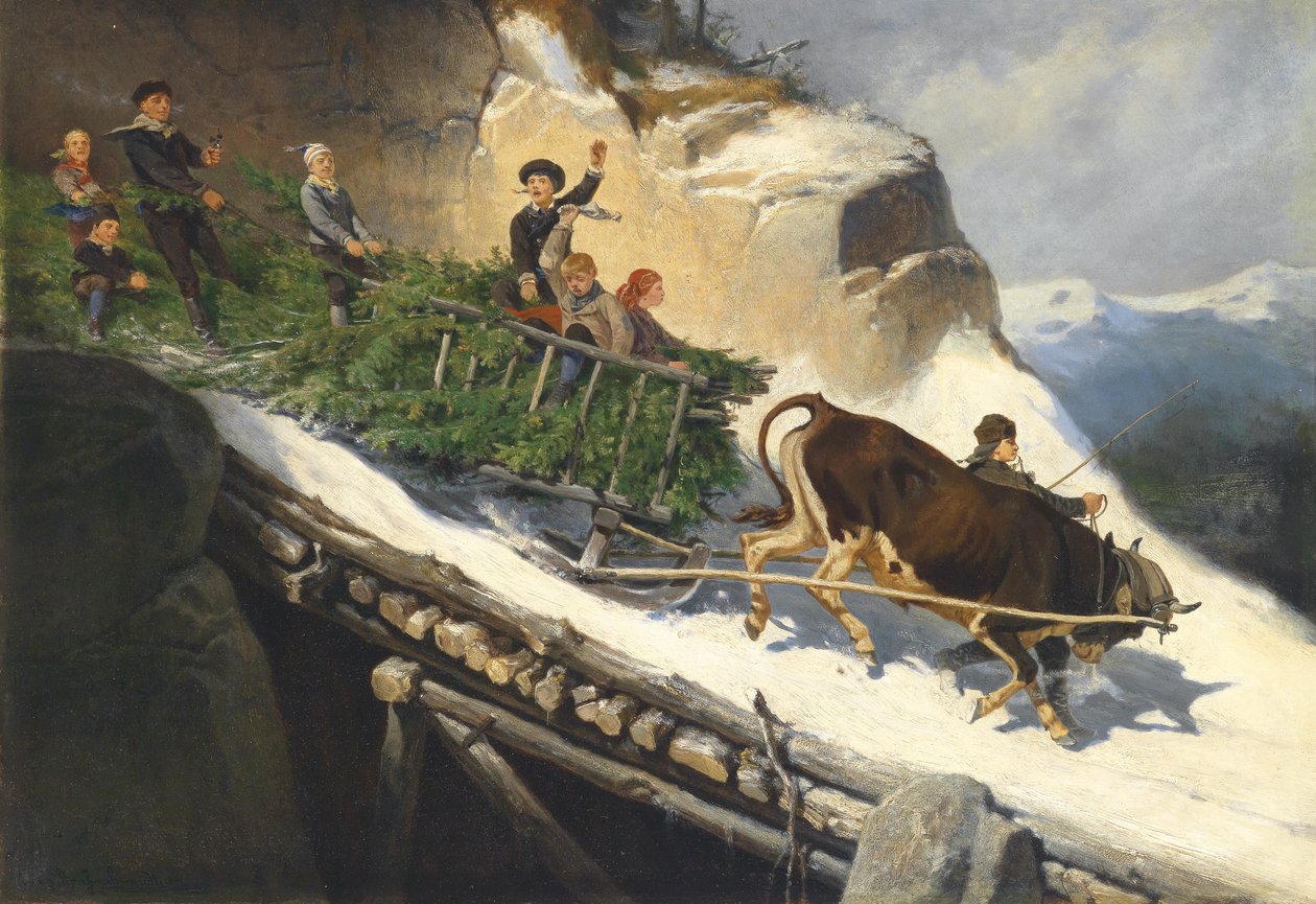 Farmářské saně ze Salcburku od Anton Strassgschwandtner