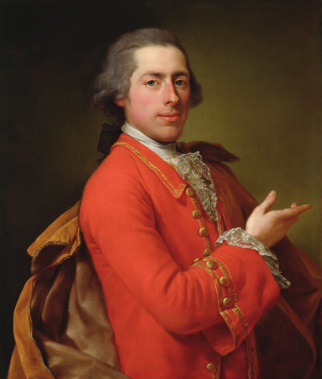 Portrét Francise Williama Skipwitha, 1766 od Anton von Maron