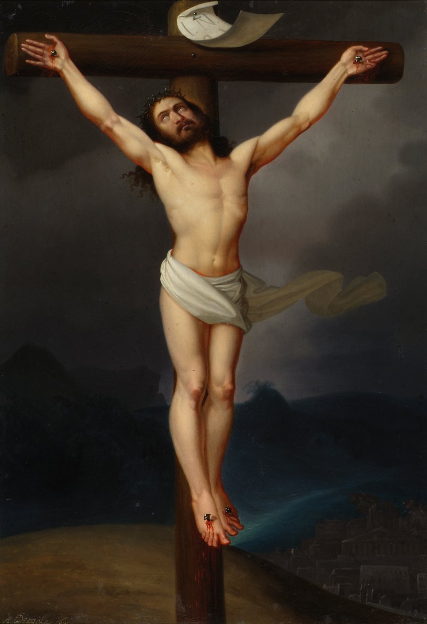 Kristus na kříži od Anton Depauly