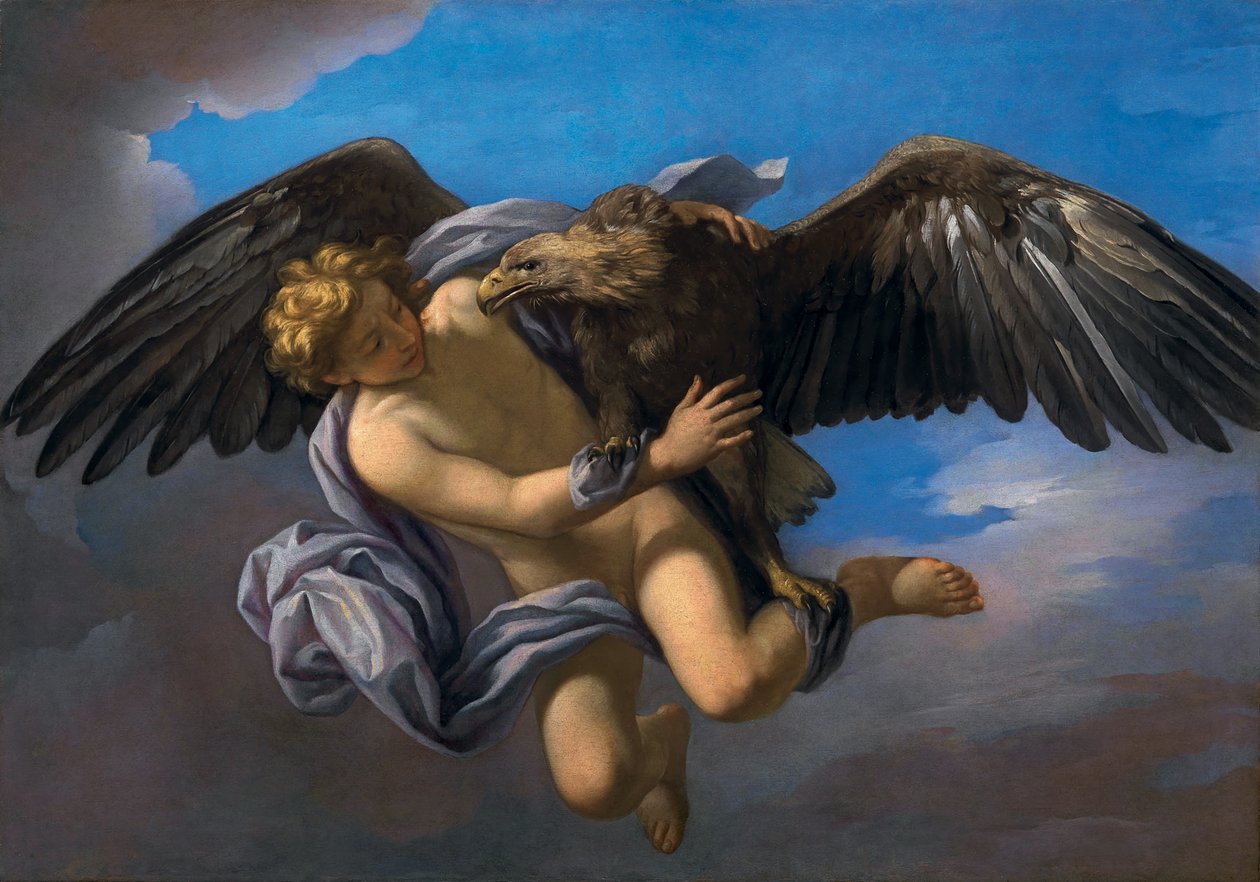Znásilnění Ganymeda, 1700. od Anton Domenico Gabbiani