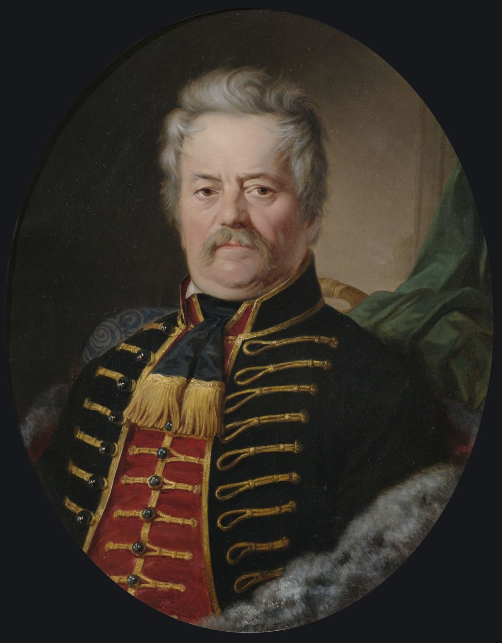 Portrét ušlechtilého gentlemana od Anton Ebert