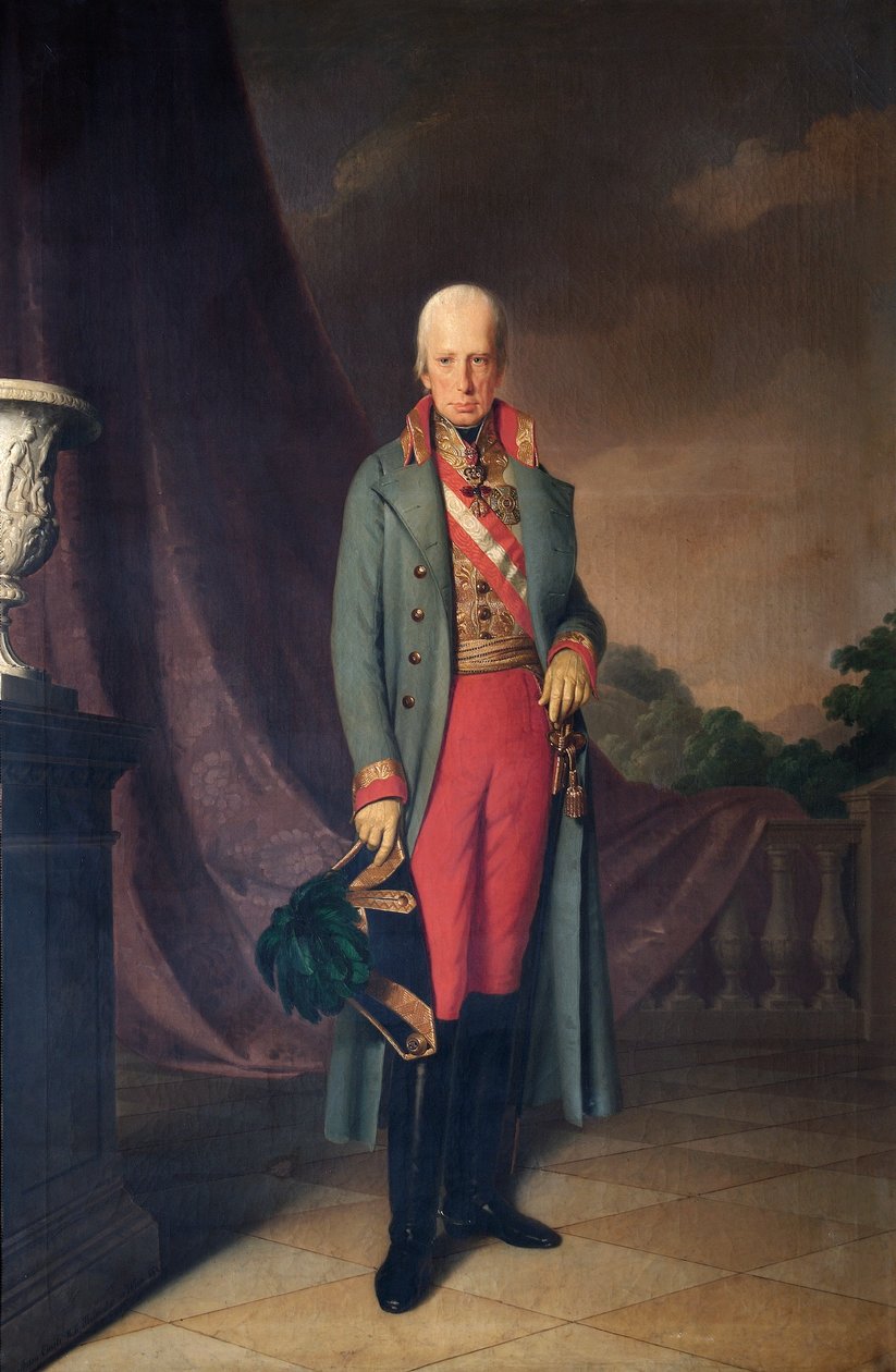 František II., císař rakouský od Anton Einsle