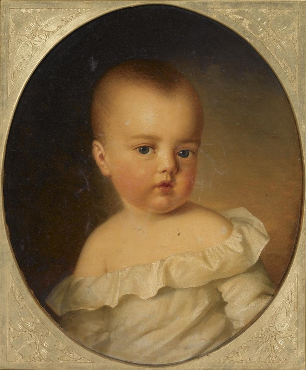Portrét Marie Terezie Rakousko-Este 1849-1919 jako dítě, 1850 od Anton Einsle