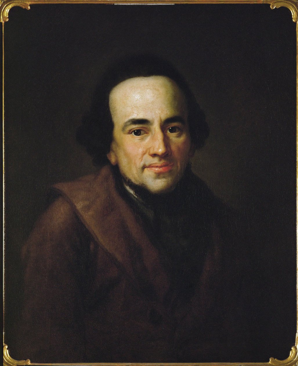 Moses Mendelssohn, německý filozof (olej na plátně) od Anton Graff