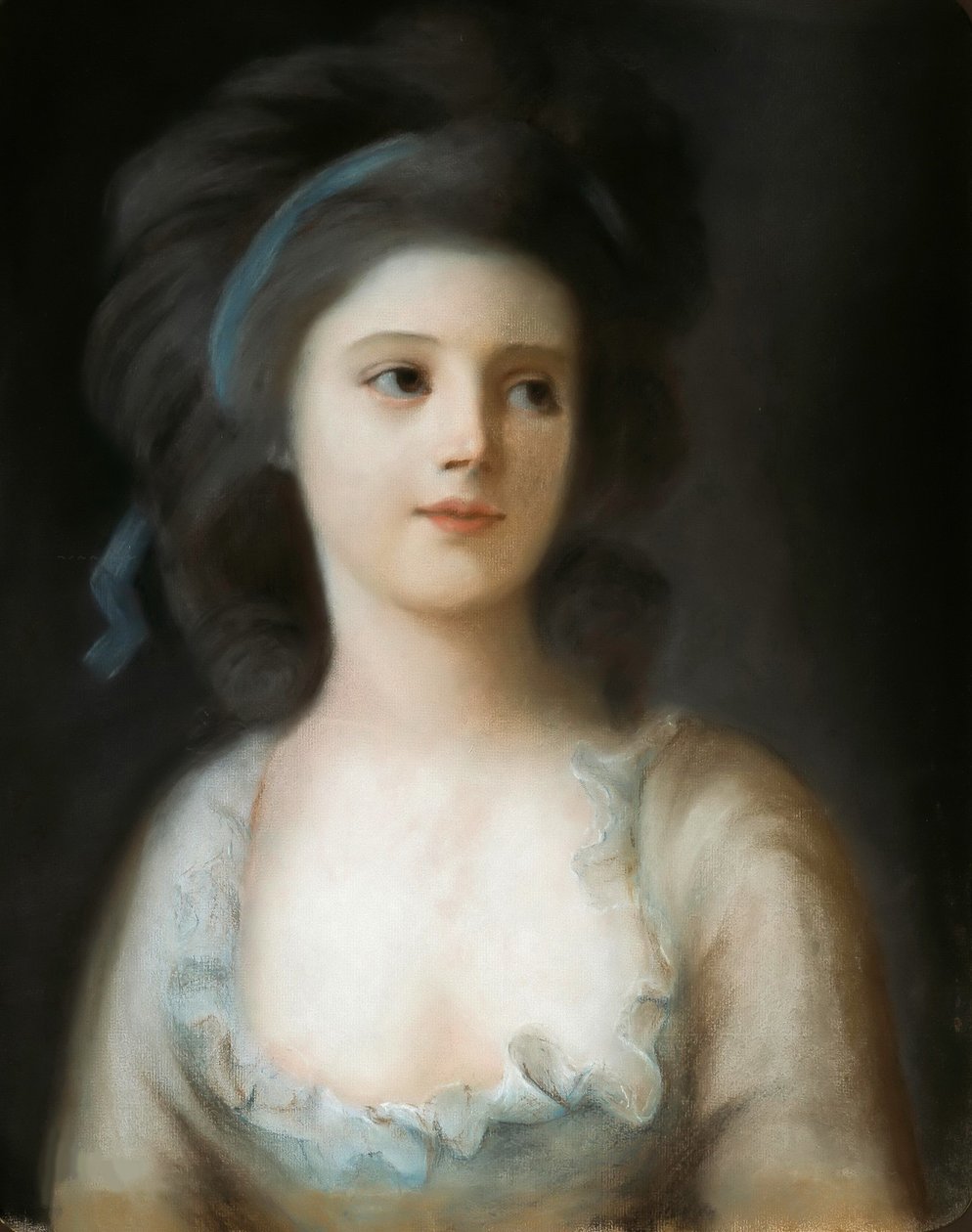 Portrét hraběnky Žofie Potocké-Wittové 1760-1822. od Anton Graff