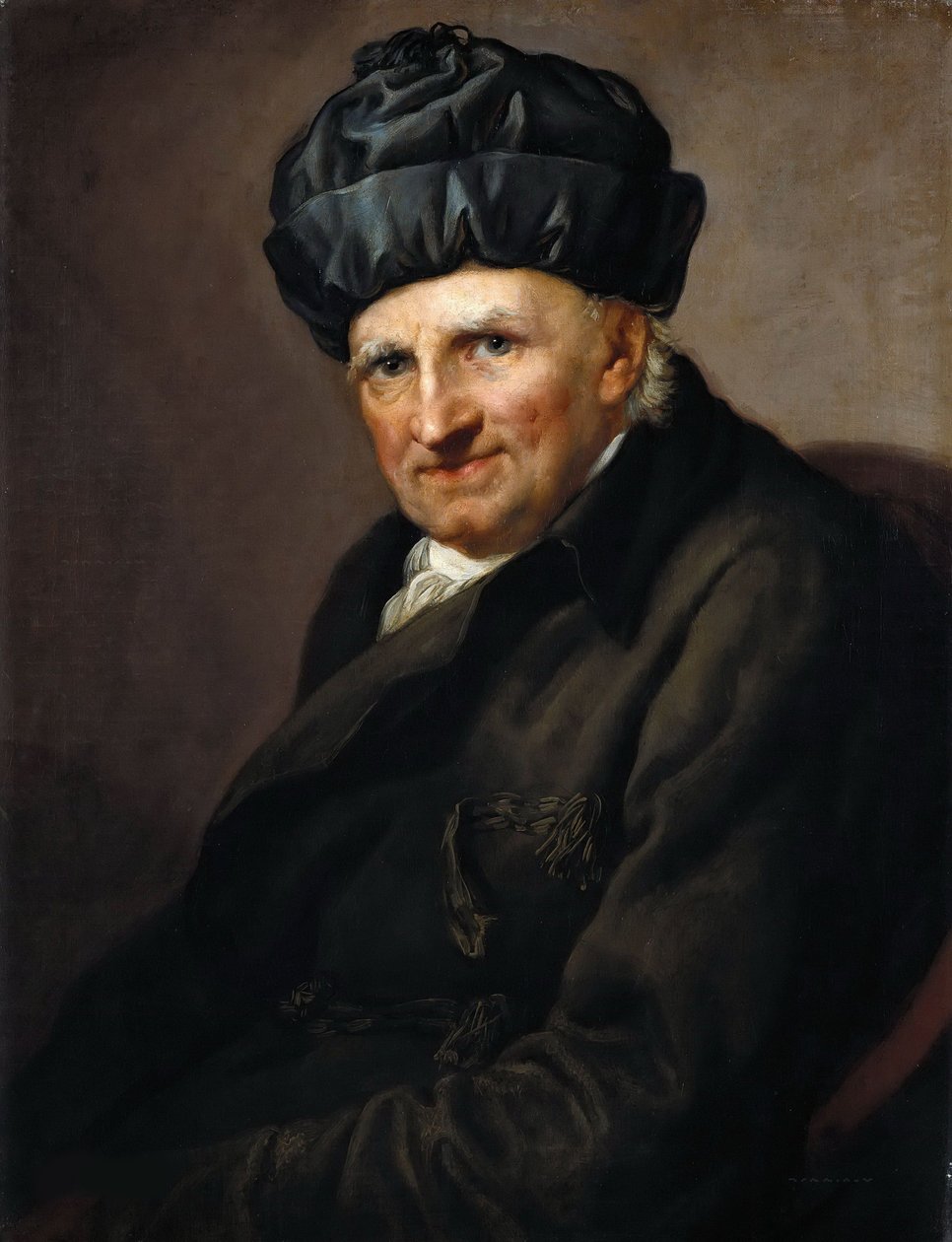 Portrét Johanna Joachima Spaldinga 1714-1804, 1800. od Anton Graff