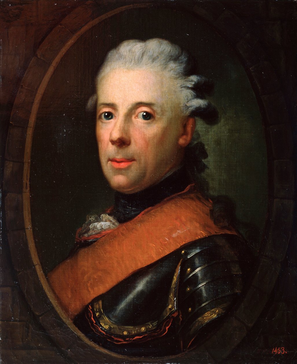 Portrét prince Jindřicha Pruského, 18. století. od Anton Graff