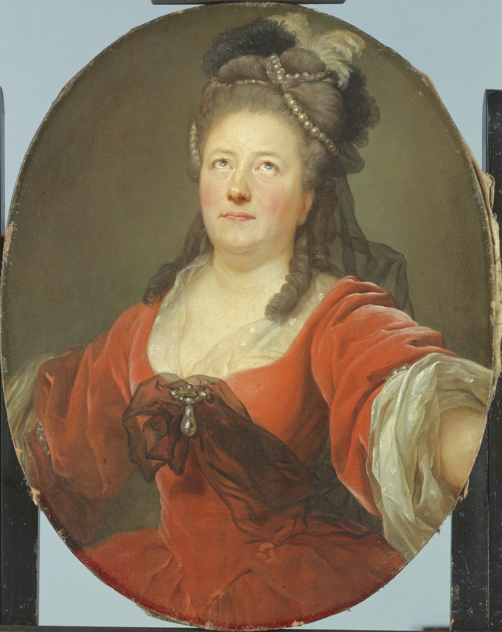 Portrét herečky Friederike Seyler (1738-1789) od Anton Graff