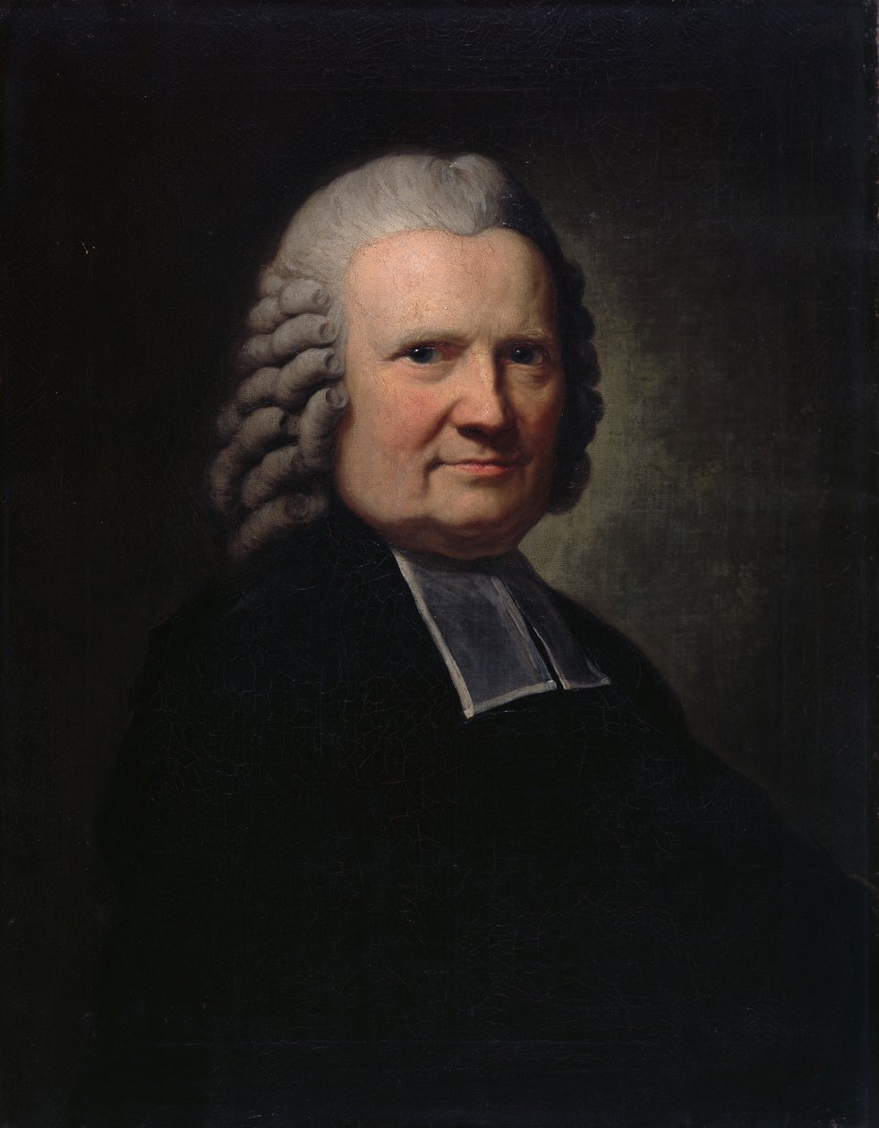 Probst Johann Joachim Spalding v úředním oděvu od Anton Graff