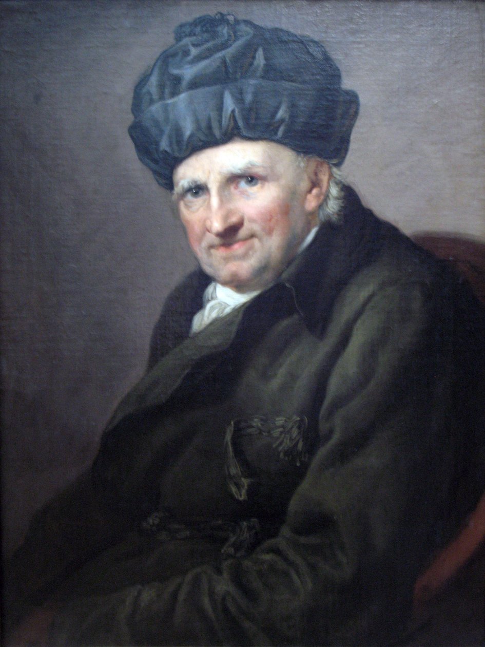 Probošt Johann Joachim Spalding v haleně od Anton Graff