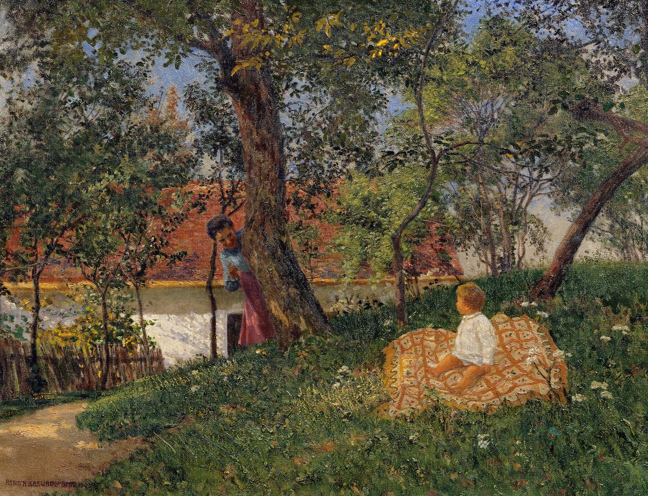 Letní den od Anton Hans Karlinsky
