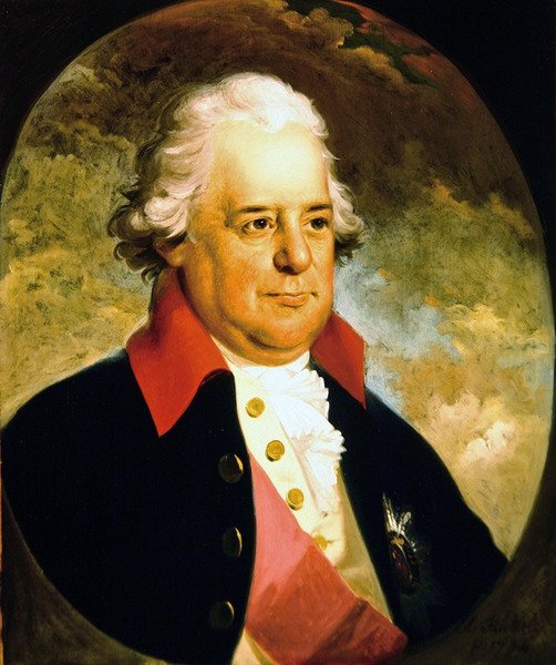 Portrét sira George Yonge Bt. od Anton Hickel