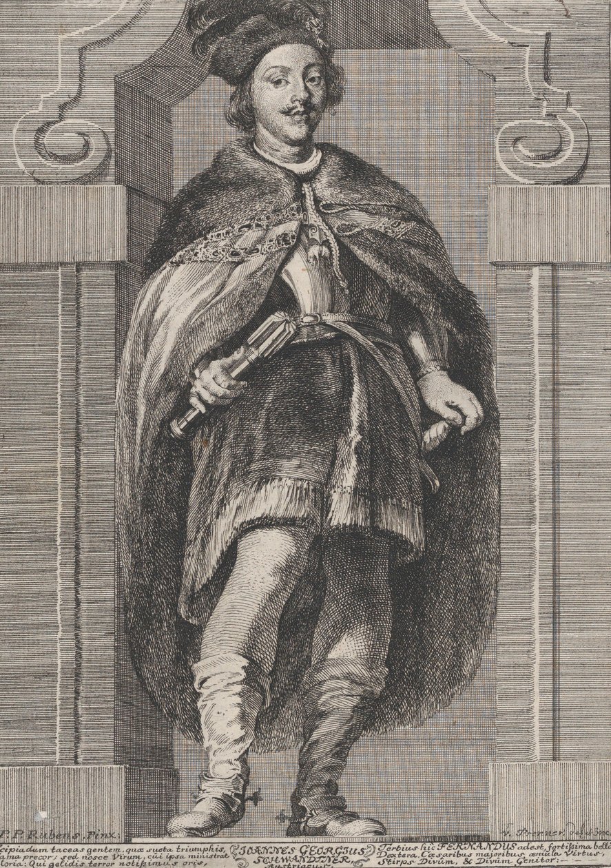 Portrét rakouského kardinála Infante Ferdinanda, 1728. od Anton Joseph von Prenner